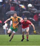 3 November 2019; Darragh O’Rourke of Tuam Stars in action against Gary Sice of Corofin during the Galway County Senior Club Football Championship Final Replay match between Corofin and Tuam Stars at Tuam Stadium in Galway. Photo by Daire Brennan/Sportsfile