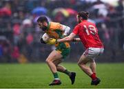 3 November 2019; Micheál Lundy of Corofin in action against Darragh O’Rourke of Tuam Stars during the Galway County Senior Club Football Championship Final Replay match between Corofin and Tuam Stars at Tuam Stadium in Galway. Photo by Daire Brennan/Sportsfile