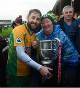 3 November 2019; Corofin captain Micheál Lundy celebrates with his mother Helen after the Galway County Senior Club Football Championship Final Replay match between Corofin and Tuam Stars at Tuam Stadium in Galway. Photo by Daire Brennan/Sportsfile