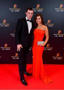 1 November 2019; Richie English and Kathleen Fitzgibbon upon arrival at the PwC All-Stars 2019 at the Convention Centre in Dublin. Photo by David Fitzgerald/Sportsfile