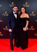 1 November 2019; Ryan McHugh and Bridget Molloy upon arrival at the PwC All-Stars 2019 at the Convention Centre in Dublin. Photo by David Fitzgerald/Sportsfile
