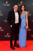 1 November 2019; Danny Cullen and Grainne Houston upon arrival at the PwC All-Stars 2019 at the Convention Centre in Dublin. Photo by David Fitzgerald/Sportsfile