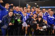 3 November 2019; Ballyboden St Enda's players and officials celebrate with the cup after the Dublin County Senior Club Football Championship Final match between Thomas Davis and Ballyboden St Enda's at Parnell Park in Dublin. Photo by Brendan Moran/Sportsfile