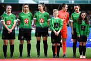 3 November 2019; Peamount United players during the Só Hotels FAI Women's Cup Final between Wexford Youths and Peamount United at the Aviva Stadium in Dublin. Photo by Stephen McCarthy/Sportsfile
