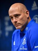 4 November 2019; Backs coach Felipe Contepomi during a Leinster Rugby press conference at Leinster Rugby Headquarters in UCD, Dublin. Photo by Ramsey Cardy/Sportsfile