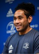 4 November 2019; Joe Tomane during a Leinster Rugby press conference at Leinster Rugby Headquarters in UCD, Dublin. Photo by Ramsey Cardy/Sportsfile