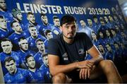 4 November 2019; Max Deegan poses for a portrait following a Leinster Rugby press conference at Leinster Rugby Headquarters in UCD, Dublin. Photo by Ramsey Cardy/Sportsfile
