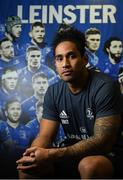 4 November 2019; Joe Tomane poses for a portrait following a Leinster Rugby press conference at Leinster Rugby Headquarters in UCD, Dublin. Photo by Ramsey Cardy/Sportsfile