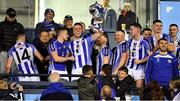 3 November 2019; Robbie McDaid of Ballyboden St Enda's and his team-mates celebrate with the cup after the Dublin County Senior Club Football Championship Final match between Thomas Davis and Ballyboden St Enda's at Parnell Park in Dublin. Photo by Brendan Moran/Sportsfile