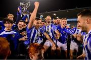 3 November 2019; Aran Waters of Ballyboden St Enda's and his team-mates celebrate with the cup after the Dublin County Senior Club Football Championship Final match between Thomas Davis and Ballyboden St Enda's at Parnell Park in Dublin. Photo by Brendan Moran/Sportsfile