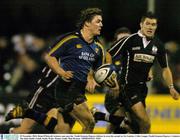 29 November 2003; Brian O'Driscoll, Leinster, goes past the  Neath-Swansea Ospreys defence to score his second try for Leinster. Celtic League, Neath-Swansea Ospreys v Leinster, The John Smith's Gnoll, Neath, Wales. Picture credit; Matt Browne / SPORTSFILE *EDI*