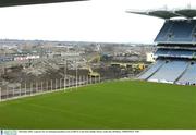 3 December 2003; A general view of continuing demolition work on Hill 16. Croke Park, Dublin. Picture credit; Ray McManus / SPORTSFILE *EDI*