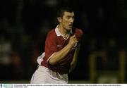 28 November 2003; Jason Byrne, Shelbourne . eircom league Premier Division, Shamrock Rovers v Shelbourne, Tolka Park, Dublin. Soccer. Picture credit; David Maher / SPORTSFILE *EDI*