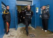23 June 2013; Donegal manager Jim McGuinness makes his way out for the start of the match. Ulster GAA Football Senior Championship Semi-Final, Donegal v Down, Kingspan Breffni Park, Cavan. Picture credit: Brian Lawless / SPORTSFILE