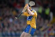 23 June 2013; Padraic Collins, Clare, reacts after missing a goal chance during the first half. Munster GAA Hurling Senior Championship Semi-Final, Cork v Clare, Gaelic Grounds, Limerick. Picture credit: Brendan Moran / SPORTSFILE