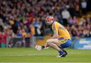 23 June 2013; Darach Honan reacts after missing a scoring chance for Clare. Munster GAA Hurling Senior Championship Semi-Final, Cork v Clare, Gaelic Grounds, Limerick. Picture credit: Ray McManus / SPORTSFILE