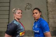 7 November 2019; Leinster Rugby and Harlequins have confirmed a first ever friendly between their respective women’s senior teams to be played in Twickenham Stadium on 28th December 2019. The game will be part of ‘Big Game 12’ event which also sees Harlequins take on Leicester Tigers in the Gallagher Premiership. Tickets for the game and further information can be found at quins.co.uk. Pictured at UCD are Sene Naoupu, Leinster Rugby Women’s captain, and Rachael Burford, Harlequins captain. Photo by Eóin Noonan/Sportsfile