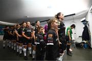 3 November 2019; Wexford Youths captain Kylie Murphy prior to the Só Hotels FAI Women's Cup Final between Wexford Youths and Peamount United at the Aviva Stadium in Dublin. Photo by Stephen McCarthy/Sportsfile