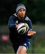 4 November 2019; Adam Byrne during Leinster Rugby squad training at Energia Park in Donnybrook, Dublin. Photo by Ramsey Cardy/Sportsfile