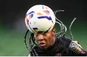 3 November 2019; Blessing Kingsley of Wexford Youths during the Só Hotels FAI Women's Cup Final between Wexford Youths and Peamount United at the Aviva Stadium in Dublin. Photo by Stephen McCarthy/Sportsfile