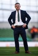 3 November 2019; Peamount United manager James O'Callaghan during the Só Hotels FAI Women's Cup Final between Wexford Youths and Peamount United at the Aviva Stadium in Dublin. Photo by Stephen McCarthy/Sportsfile