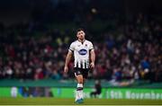 3 November 2019; Patrick Hoban of Dundalk reacts during the extra.ie FAI Cup Final between Dundalk and Shamrock Rovers at the Aviva Stadium in Dublin. Photo by Ben McShane/Sportsfile