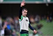 3 November 2019; Sean Kavanagh of Shamrock Rovers ahead of the extra.ie FAI Cup Final between Dundalk and Shamrock Rovers at the Aviva Stadium in Dublin. Photo by Ben McShane/Sportsfile