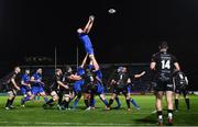 1 November 2019; Devin Toner of Leinster wins a line out during the Guinness PRO14 Round 5 match between Leinster and Dragons at the RDS Arena in Dublin. Photo by Eóin Noonan/Sportsfile