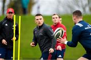 5 November 2019; Andrew Conway during a Munster Rugby squad training session at University of Limerick in Limerick. Photo by Matt Browne/Sportsfile