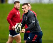 5 November 2019; Andrew Conway during a Munster Rugby squad training session at University of Limerick in Limerick. Photo by Matt Browne/Sportsfile