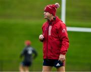 5 November 2019; Head coach Johann van Graan during a Munster Rugby squad training session at University of Limerick in Limerick. Photo by Matt Browne/Sportsfile