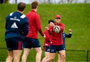 5 November 2019; Tyler Bleyendaal during a Munster Rugby squad training session at University of Limerick in Limerick. Photo by Matt Browne/Sportsfile