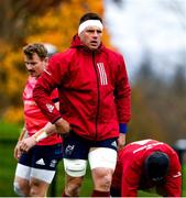 5 November 2019; CJ Stander during a Munster Rugby squad training session at University of Limerick in Limerick. Photo by Matt Browne/Sportsfile