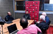 5 November 2019; Alby Mathewson during a Munster Rugby squad press conference at University of Limerick in Limerick. Photo by Matt Browne/Sportsfile