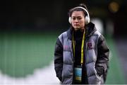 3 November 2019; McKenna Davidson of Wexford Youths ahead of the Só Hotels FAI Women's Cup Final between Wexford Youths and Peamount United at the Aviva Stadium in Dublin. Photo by Ben McShane/Sportsfile
