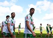 27 October 2019; Shea Ryan, right and Ciaran McEnerney Aspell, left, ahead of the Kildare County Senior Club Football Championship Final Replay match between Moorefield and Sarsfields at St Conleth's Park in Newbridge, Kildare. Photo by Eóin Noonan/Sportsfile