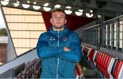 6 November 2019; Kieran Treadwell in attendance at the Ulster Rugby Match Briefing at Kingspan Stadium, Belfast. Photo by John Dickson/Sportsfile