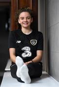 7 November 2019; Leanne Kiernan in attendance at a Republic of Ireland WNT Media Session at Johnstown House in Enfield, Meath. Photo by Matt Browne/Sportsfile