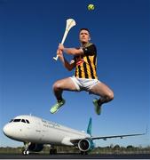 8 November 2019; Kilkenny's Paul Murphy was at Aer Lingus Hangar 6 at Dublin Airport this morning where Aer Lingus, in partnership with the GAA & GPA, unveiled a one-of-a-kind customised playing kit for the New York Hurling Classic which takes place at Citi Field in New York on November 16th. Aer Lingus will once again be the Official Airline of the event and will be responsible for flying the four teams to New York.  Aer Lingus is Ireland’s only 4-Star airline and has been involved in the Hurling Classic on three previous occasions where it has been played at Fenway Park in 2015, 2017 & 2018. Photo by Seb Daly/Sportsfile