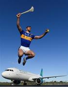 8 November 2019; Tipperary's Barry Heffernan was at Aer Lingus Hangar 6 at Dublin Airport this morning where Aer Lingus, in partnership with the GAA & GPA, unveiled a one-of-a-kind customised playing kit for the New York Hurling Classic which takes place at Citi Field in New York on November 16th. Aer Lingus will once again be the Official Airline of the event and will be responsible for flying the four teams to New York.  Aer Lingus is Ireland’s only 4-Star airline and has been involved in the Hurling Classic on three previous occasions where it has been played at Fenway Park in 2015, 2017 & 2018. Photo by Seb Daly/Sportsfile