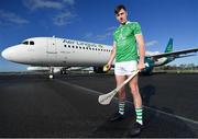 8 November 2019; Limerick's Diarmuid Byrnes was at Aer Lingus Hangar 6 at Dublin Airport this morning where Aer Lingus, in partnership with the GAA & GPA, unveiled a one-of-a-kind customised playing kit for the New York Hurling Classic which takes place at Citi Field in New York on November 16th. Aer Lingus will once again be the Official Airline of the event and will be responsible for flying the four teams to New York.  Aer Lingus is Ireland’s only 4-Star airline and has been involved in the Hurling Classic on three previous occasions where it has been played at Fenway Park in 2015, 2017 & 2018. Photo by Seb Daly/Sportsfile