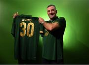 8 November 2019; John Aldridge poses for a portrait after a press conference at the FAI Headquarters in Abbotstown, Dublin. Photo by Matt Browne/Sportsfile