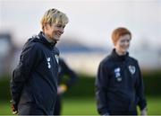8 November 2019; Manager Vera Pauw during a Republic of Ireland WNT training session at Johnstown House in Enfield, Meath. Photo by Seb Daly/Sportsfile