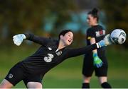 8 November 2019; Marie Hourihan during a Republic of Ireland WNT training session at Johnstown House in Enfield, Meath. Photo by Seb Daly/Sportsfile