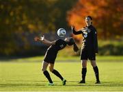 8 November 2019; Leanne Kiernan, and Marie Hourihan during a Republic of Ireland WNT training session at Johnstown House in Enfield, Meath. Photo by Seb Daly/Sportsfile