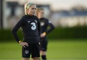 8 November 2019; Denise O'Sullivan during a Republic of Ireland WNT training session at Johnstown House in Enfield, Meath. Photo by Seb Daly/Sportsfile
