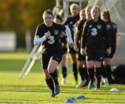 8 November 2019; Clare Shine during a Republic of Ireland WNT training session at Johnstown House in Enfield, Meath. Photo by Seb Daly/Sportsfile