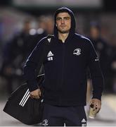8 November 2019; Jimmy O'Brien of Leinster arrives ahead of the Guinness PRO14 Round 6 match between Connacht and Leinster at the Sportsground in Galway. Photo by Ramsey Cardy/Sportsfile