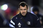 8 November 2019; Cian Healy of Leinster arrives ahead of the Guinness PRO14 Round 6 match between Connacht and Leinster at the Sportsground in Galway. Photo by Ramsey Cardy/Sportsfile