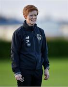 8 November 2019; Assistant coach Eileen Gleeson during a Republic of Ireland WNT training session at Johnstown House in Enfield, Meath. Photo by Seb Daly/Sportsfile
